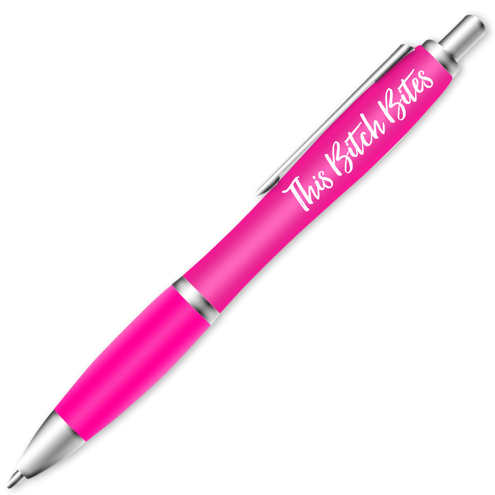 Pink This Bitch Bites Pen #1 image